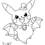 dibujo de pikachu para colorear