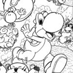 dibujo para colorear mario bros