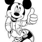 dibujos de mickey mouse para colorear