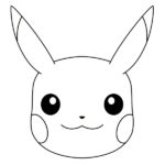 dibujos de pikachu para colorear