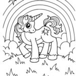 dibujos de unicornios para colorear