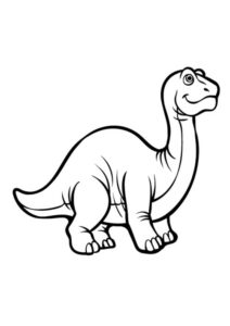 dibujos dinosaurios para colorear