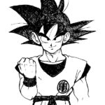 dibujos para colorear de goku