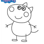 dibujos para colorear de peppa pig