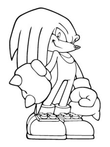 dibujos para colorear de sonic