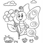 dibujos para colorear mariposas