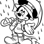 dibujos para colorear mickey