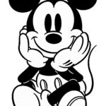 dibujos para colorear mickey mouse