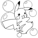 dibujos para colorear pikachu