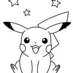 dibujos para colorear pikachu