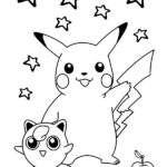 dibujos para colorear pikachu