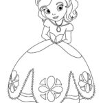 dibujos para colorear princesas