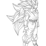 goku para colorear