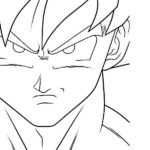 goku para colorear