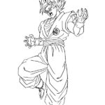 goku para colorear