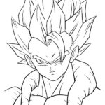 goku para colorear