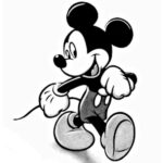 mickey mouse para colorear