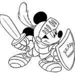 mickey mouse para colorear