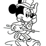 mickey para colorear