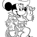 mickey para colorear