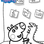 peppa para colorear