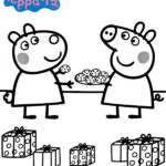 peppa pig para colorear