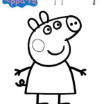 peppa pig para colorear