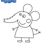 peppa pig para colorear