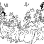 princesas para colorear