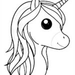 unicornio dibujo para colorear