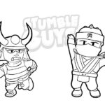 dibujos de stumble guys para colorear