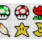 mario pixel art