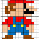 mario pixel art