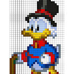 pixel art disney