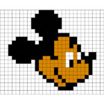 pixel art disney