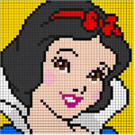 pixel art disney