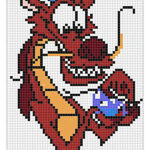 pixel art disney