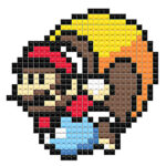 pixel art mario