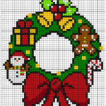 navidad pixel art