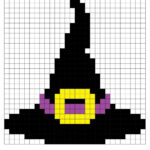 pixel art de halloween