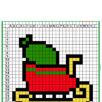 pixel art navidad