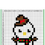 pixel art navidad facil