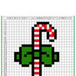 pixel art navidad facil