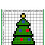 pixel art navideños